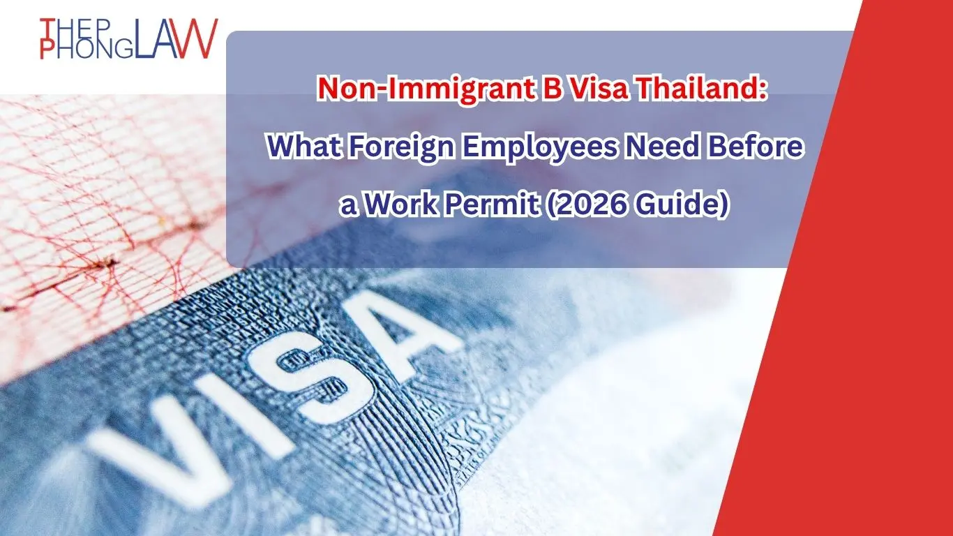 Non-Immigrant B Visa Thailand